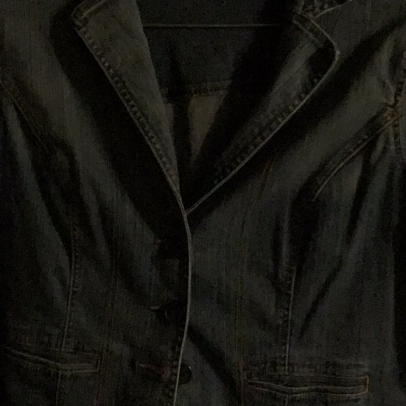 St. John's Bay Jackets & Blazers - St John’s Bay stretchy size L jeans jacket